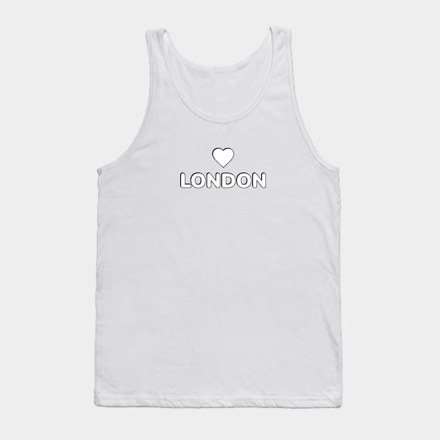 I love London Tank Top by brightnomad